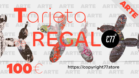 Tarjeta regalo - Copyright77